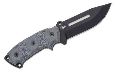 TPSE105E Couteau Tops Steel Eagle Hunter Lame Acier Carbone 1095 Etui