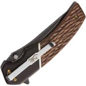 BR0392B Couteau Browning Hunter Series Lame Clip Point Acier 440C Liner Lock - Livraison Gratuite