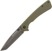 BR0507 Couteau Browning Branded Rock OD Green Tanto Lame Acier 7Cr17MoV - Livraison Gratuite