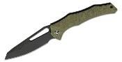 CIVC220063 Couteau CIVIVI Spiny Dogfish OD Green Lame Acier 14C28N Black IKBS - Livraison Gratuite 