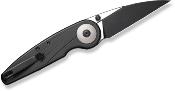 CIVC230521 Couteau CIVIVI Starflare Black Lame Wharncliffe Nitro-V Button Lock IKBS - Livraison Gratuite