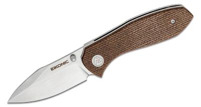 EKC331SBR Couteau EIKONIC Kasador Brown Lame Acier D2 IKBS - Livraison Gratuite