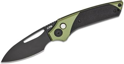 J1949BBK Couteau CJRB Cutlery Version Green/Black Lame Acier AR-RPM9 Black IKBS - Livraison Gratuite