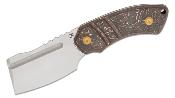 KG2030A7 Couteau Kansept Korvid S Lame Cleaver Acier 14C28N SW Etui Kydex - Livraison Gratuite