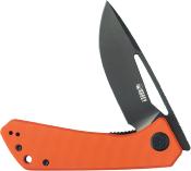 KUB331O Couteau Kubey Thalia Orange Front Flipper Lame Acier 14C28N IKBS - Livraison Gratuite