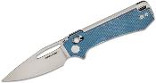 RS8051DM Couteau Real Steel Vis Denim Lame Drop Point Acier 12C27N IKBS - Livraison Gratuite