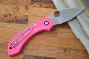 SC28FPPNS30V2 Couteau Spyderco Dragonfly Pink Lame S30V Made In Japan - Livraison Gratuite