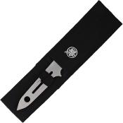 SW1205005 2 Couteaux De Lancer Smith&Wesson Bullseye Throwing Bowie Lame Acier 3Cr13 Etui Nylon - Livraison Gratuite