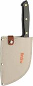 WF4000 Couteau Watchfire Serbian Cleaver Lame Acier 7Cr17MoV Etui Canvas - Livraison Gratuite