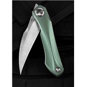 BTKT2004D Couteau Bestech Knives Ivy Green Lame S35VN Manche Titane - Livraison Gratuite