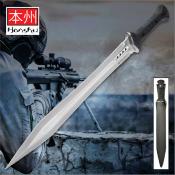 UC3431 Glaive United Cutlery Honshu Gladiator Sword Lame Acier 7Cr13 Etui Cuir - Livraison Gratuite