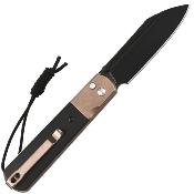 ATZ1875PBRG Couteau ARTISAN CUTLERY Holm Ebony Lame Acier AR-RPM9 IKBS - Livraison Gratuite