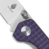 KIV3458RN6 Couteau Kizer Begleiter Mini Purple Lame Acier N690 - Livraison Gratuite 