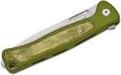 LSTSK01AGS Couteau LionSteel Skinny Green Lame Acier CPM-Magnacut IKBS Italy - Livraison Gratuite