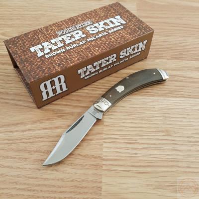 RR2375 Couteau Canif Rough Ryder Bow Trapper Lame Acier 440 Slip Joint - Livraison Gratuite