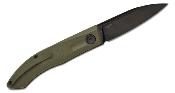 RS7041Z3 Couteau Real Steel Stella Lux OD Green Lame Acier K110 Black Slip Joint - Livraison Gratuite