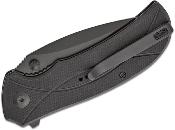 S230971 Couteau Sencut Hyrax Black Lame Acier 9Cr18MoV Black IKBS - Livraison Gratuite