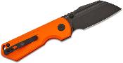 VOSA1305 Couteau Vosteed Hedgehog Orange Lame Acier S35VN Top Liner Lock - Livraison Gratuite