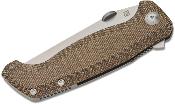 ATZ1864GODG Couteau ArtisanCutlery Kami OD Green Manche Micarta/Titane Lame Acier S35VN IKBS - Livraison Gratuite