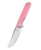 BTKMK03B Couteau Bestechman Mini Dundee Pink Lame Acier D2 Stonewash IKBS - Livraison Gratuite