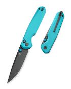 BTKMK07D Couteau Bestechman Velix Tiffany Blue Lame Acier 14C28N - Livraison Gratuite