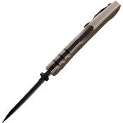 CS62RQDTBK Couteau Cold Steel 4 Max Scout Desert Tan Lame Acier AUS-10A Black - Livraison Gratuite