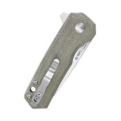 KIV3541C1 Couteau Kizer Lieb Green Lame Acier 154CM IKBS - Livraison Gratuite