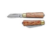 KT407 Couteau Kanetsune Slip Joint Craft Knife Lame Acier Carbone SK-4 Made In Japan - Livraison Gratuite