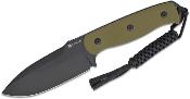 S240362 Couteau SENCUT Toxodon Od Green Lame Acier 9Cr18MoV Etui Kydex - Livraison Gratuite