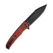 SA12C Couteau SENCUT Brazoria Burgundy Lame Acier D2 Blackwash IKBS - Livraison Gratuite