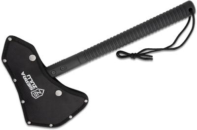 SZ5604 Hache Sierra Zulu Bearded Claw Tactical Axe Lame Acier 3Cr13 Etui Nylon - Livraison Gratuite