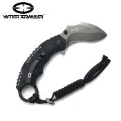 WAR005BK Karambit WithArmour Eagle Claw Black Lame Acier 440C Etui Nylon - Livraison Gratuite