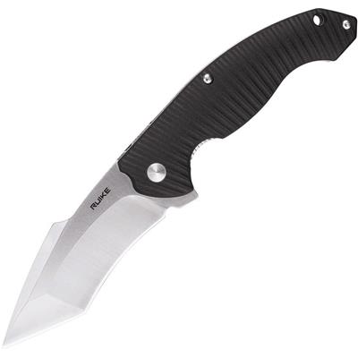 Couteau Ruike P881 Tanto Acier 14C28N Manche G10 RKEP851B - Livraison Gratuite