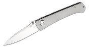 ATZ1856GGY Couteau ArtisanCutlery Andromeda Gray Manche Titane Lame Acier CPM-S35VN IKBS - Livraison Gratuite