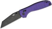 BTKG61E Couteau Bestech Liger Purple Lame Acier D2 Blackwash IKBS - Livraison Gratuite