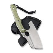 CIVC210412 Couteau Civivi Aratra Green Lame Acier D2 Cleaver Etui Kydex + Clip - Livraison Gratuite