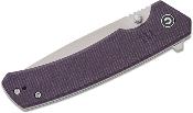 CIVC240123 Couteau CIVIVI Merit Purple Drop Point Lame Acier 14C28N IKBS -  Livraison Gratuite