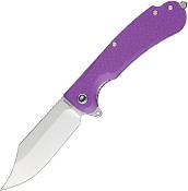 DGRPWFPRSW Couteau Daggerr Powie Purple Lame Bowie Acier 8Cr14MoV - Livraison Gratuite