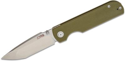 J1937GN Couteau CJRB Cutlery Nova Green Lame Tanto Acier AR-RPM9 IKBS - Livraison Gratuite