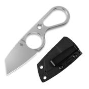 KI1061A1 Couteau Kizer Bowtie Lame Acier D2 SW Tanto Reverse Etui Kydex Clip - Livraison Gratuite