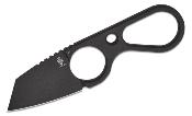 KI1061A2 Couteau Kizer Bowtie Lame Acier D2 BLK Tanto Reverse Etui Kydex Clip - Livraison Gratuite