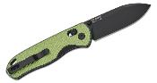 KIV3619A4 Couteau Kizer Drop Bear Green FCarbone Lame Acier Nitro-V - Livraison Gratuite