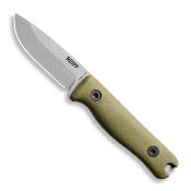 REKF3D11ODBK Couteau Reiff Knives F3 Daily Carry OD Green Lame Acier CPM 3V SW Etui Kydex Made USA - Livraison Gratuite