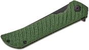 RKEP122MG Couteau RUIKE P122-MG Green Micarta Lame Acier 14C28N Black - Livraison Gratuite