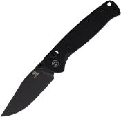 TD010FBK Couteau Defcon Ultra Lite Black Lame Acier 14C28N Clip Point IKBS - Livraison Gratuite