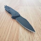 TVTY22BM14 Couteau Antliae Micarta Lame Acier 14C28N Blk IKBS - Livraison Gratuite