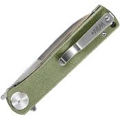 WPK3896MG Couteau WIN+ Green Micarta Lame Spear Point Acier D2 - Livraison Gratuite