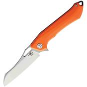 BTKG28B Couteau Bestech Knives Platypus Manche Orange Acier D2 - Livraison Gratuite