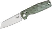 BTKG56B1 Couteau Bestech Slasher Green Lame Acier D2 Satin IKBS - Livraison Gratuite