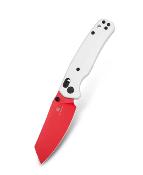 BTKMK06G Couteau BESTECHMAN CICADA'S WING White Lame Acier 10Cr15MoV Red B-Lock - Livraison Gratuite